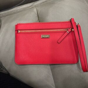 Kate Spade Vibrant Red Wristlet